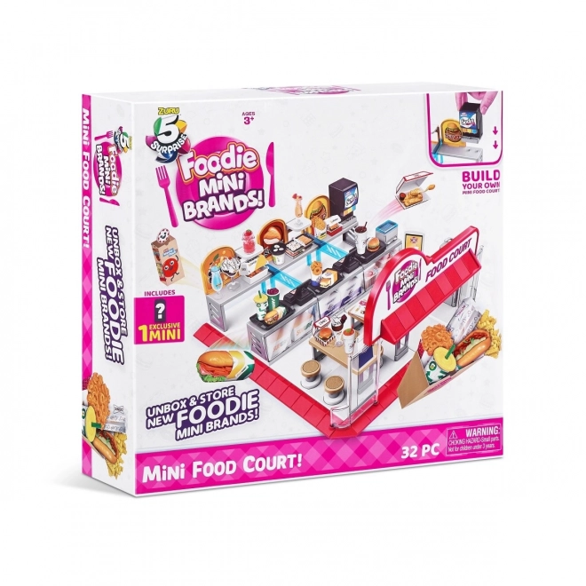 Miniaturní potravinový dvůr Foodie Mini Brands