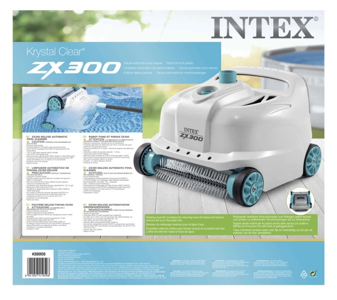Automatický vysavač pro čištění bazénů Intex ZX300