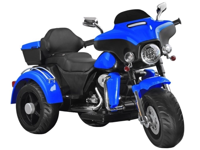 Velký motocykl Chopper na akumulátor pro děti – Červená