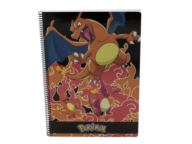 Pokémon blok A4 s kroužkovou vazbou - Charmander