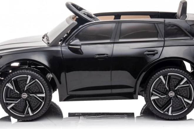 Dětské elektrické auto Audi RS6 černé