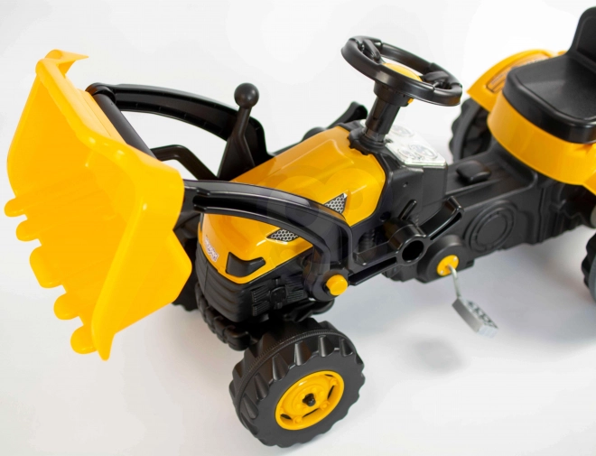 Traktor na pedály s buldozerem Woopie