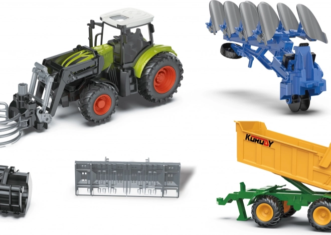 Traktor Nakladač s Efekty a Příslušenstvím 29 cm