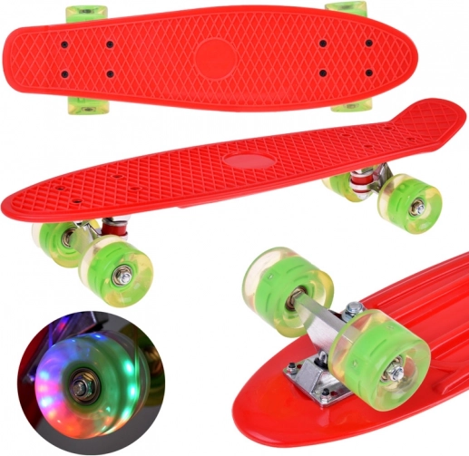 Deskorolka s LED kolečky do skateparku