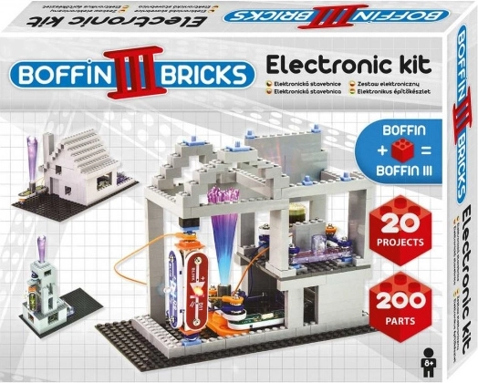 Boffin III Bricks elektronická stavebnice pro děti