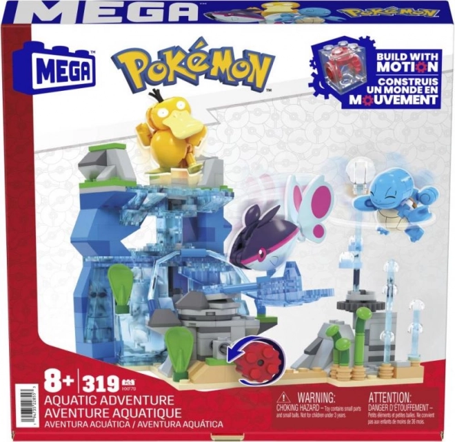 Mega Pokémon pohyblivé vodní dobrodružství