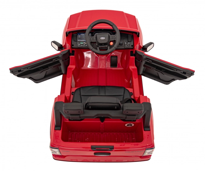 Dětské elektrické autíčko Ford Ranger červené
