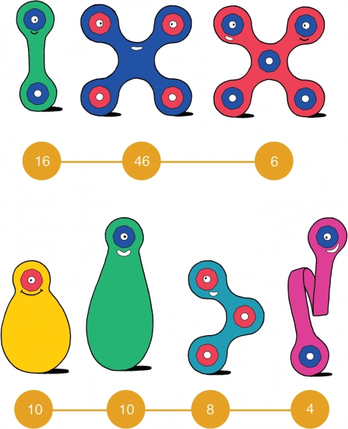 CLIXO Classroom - magnetická stavebnice 100 kusů