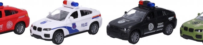 Záchranné auto na setrvačník 13 cm