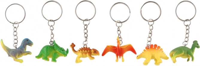 Klíčenka dinosaurus plast 7 cm – mix druhů
