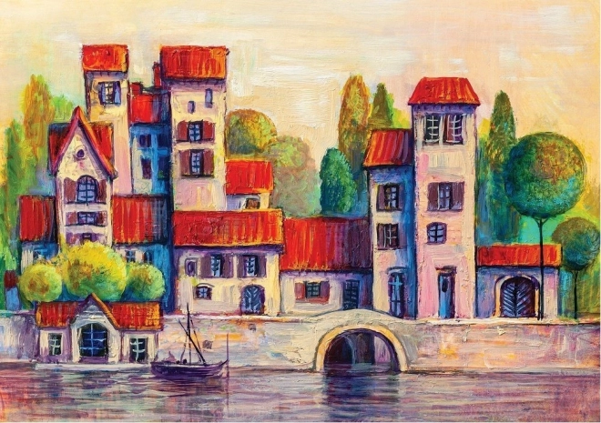 ART PUZZLE Puzzle Přírodní město 1000 dílků