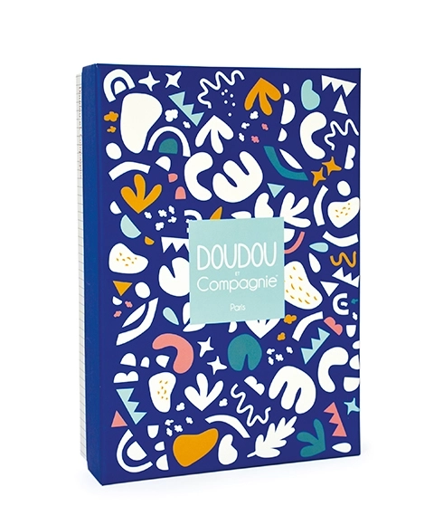 Doudou dinosaurus modrý 23 cm s uchytem na dudlík