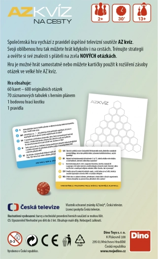 AZ Kvíz Na Cesty – Nové Otázky