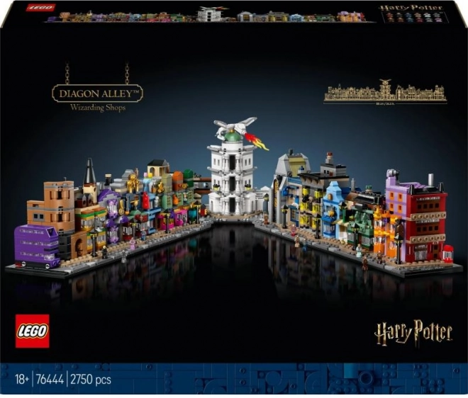 Miniaturní model Kouzelnické obchody v Příčné ulici od LEGO Harry Potter