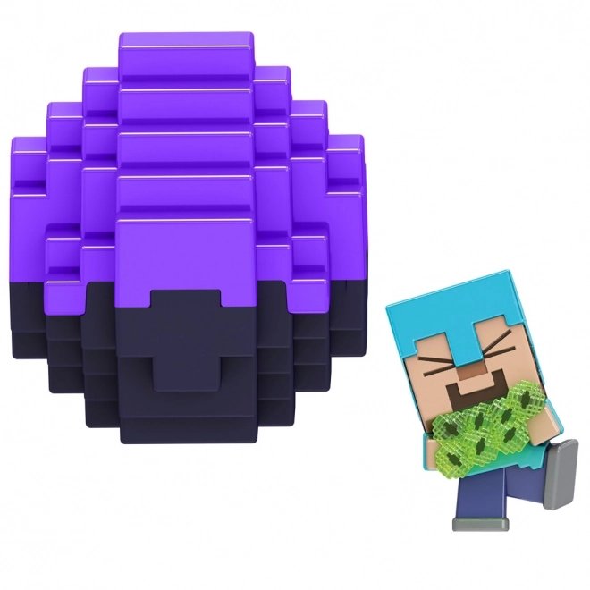 Minecraft mini figurka ve vajíčku