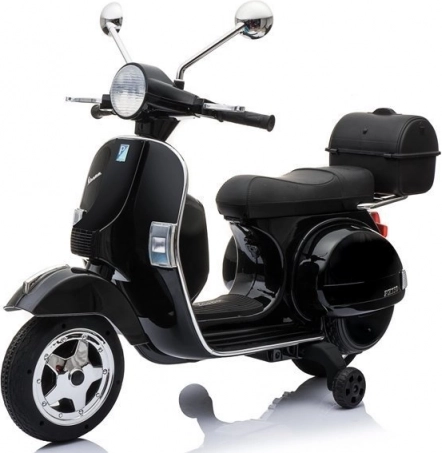Elektrický skútr Vespa černý