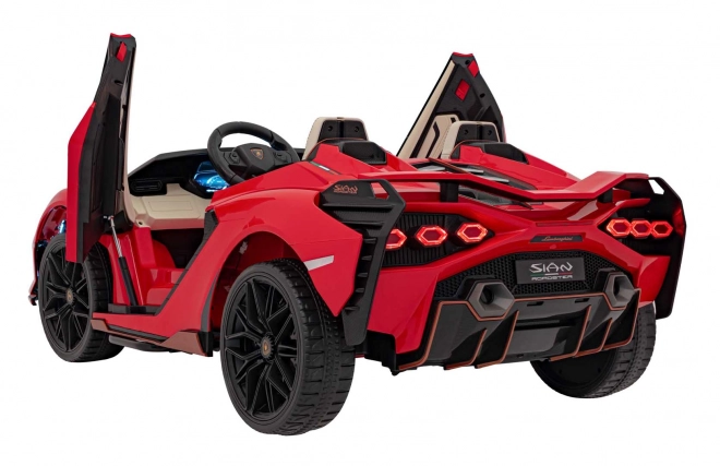 Vehicul electric Lamborghini SIAN – Červené