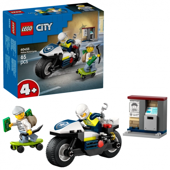 Lego City Policie: Honička na motorce