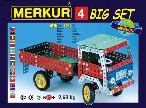 Stavebnice Merkur 4 - 40 modelů