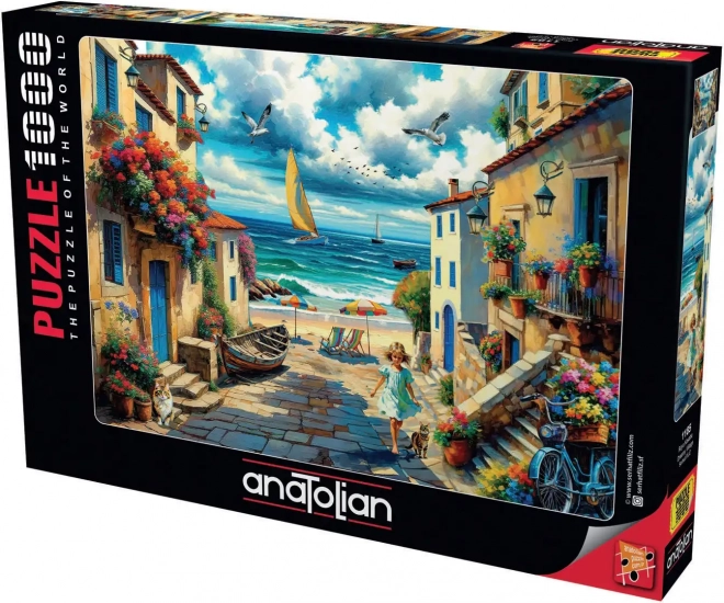Puzzle Líbezná vesnička 1000 dílků