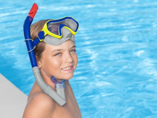 Bestway potápěčská maska a šnorchl Hydro Swim – Červená