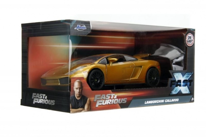 Kovový model auta Rychle a zběsile Lamborghini Gallardo 1:24