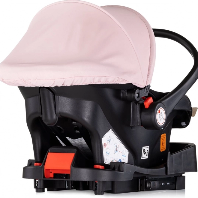 Autosedačka Chipolino Amore i-Size růžová