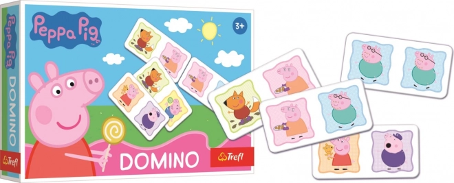 Papírové domino Prasátko Peppa