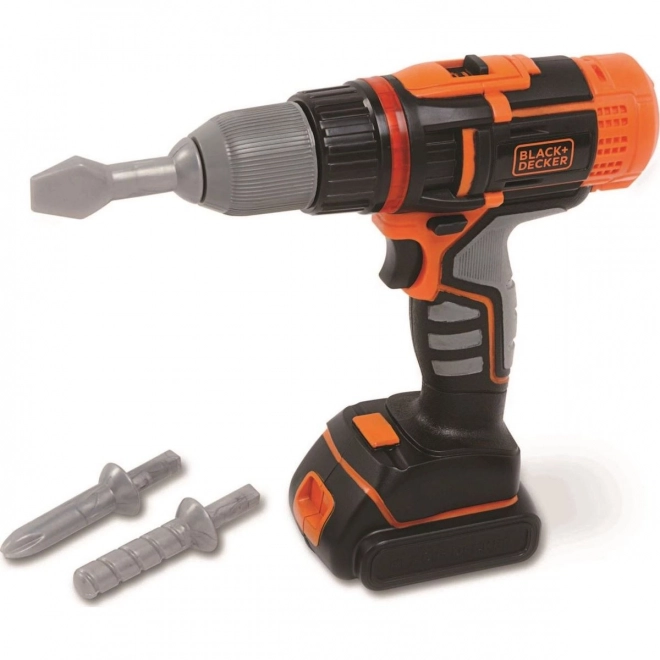 Elektronická aku vrtačka a šroubovák pro děti Black & Decker