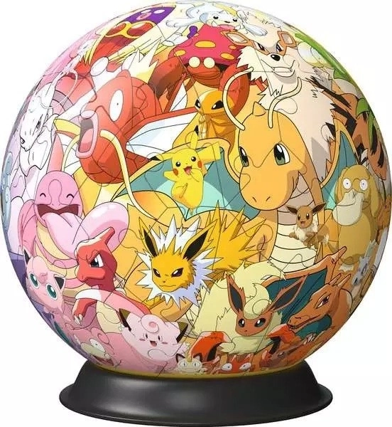 3D puzzle koule PokéMon