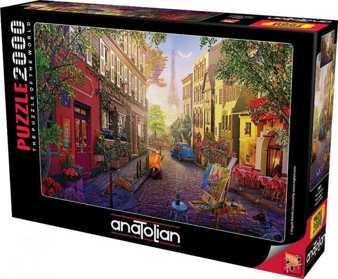 ANATOLIAN Puzzle Pařížská ulička 2000 dílků
