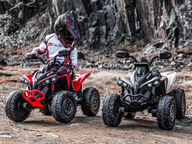 Dětský terénní Quad CAN-AM na akumulátor – Červená