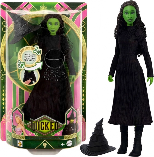 Mattel pěvecká panenka Elphaba z filmu Wicked - Defying Gravity