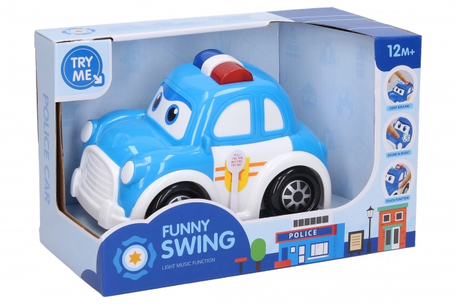 Policie auto s efekty 15 cm