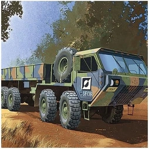 u.s. m977 8x8 nákladní vojenský vůz – stavebnice