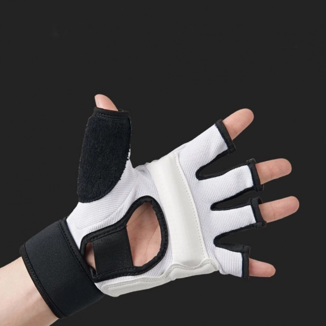 Sportovní rukavice na Taekwondo bílé XS