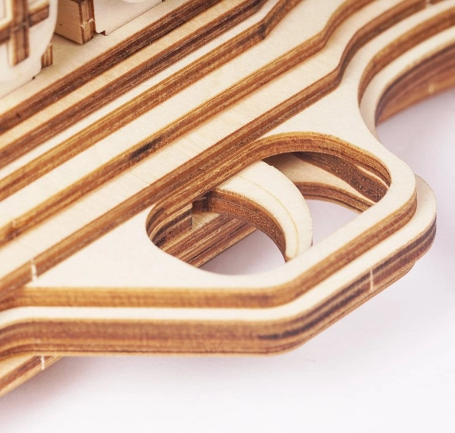 RoboTime 3D dřevěné mechanické puzzle Brokovnice Terminátor