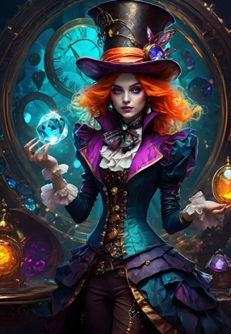 Puzzle Steampunk Victoria 1000 dílků