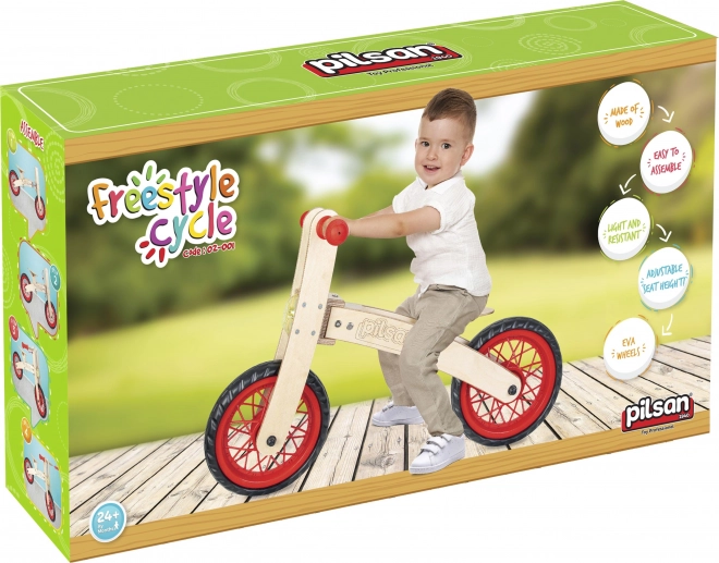 Pilsan Freestyle červené dětské odrážedlo