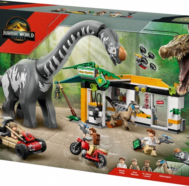 LEGO Jurassic World Na stopě titanosaura a raptora