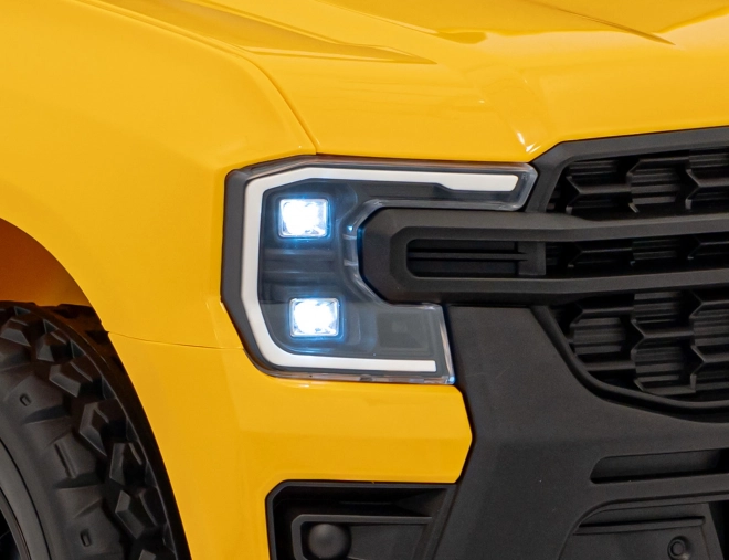 Dětské elektrické auto Ford Ranger Lift Žluté