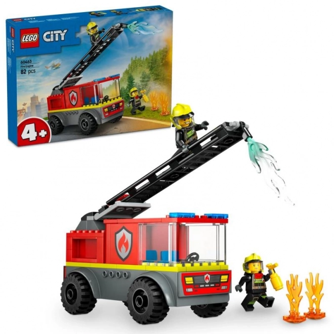 Lego City Hasičské auto s žebříkem