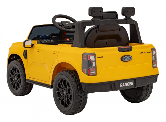 Dětské elektrické auto Ford Ranger Lift Žluté