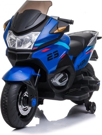 Dětský akumulátorový motocykl Modrý