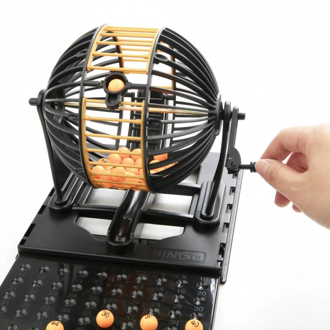 Rodinná zábavná hra Bingo Lotto Drawing Machine