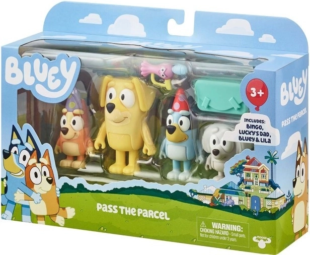 Sada figurek Bluey 4-pack
