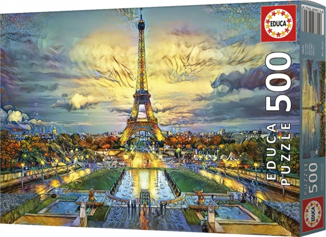 Educa puzzle Eiffelova věž 500 dílků