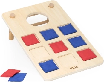 viga házecí hra 2v1 křížky a kolečka + cornhole