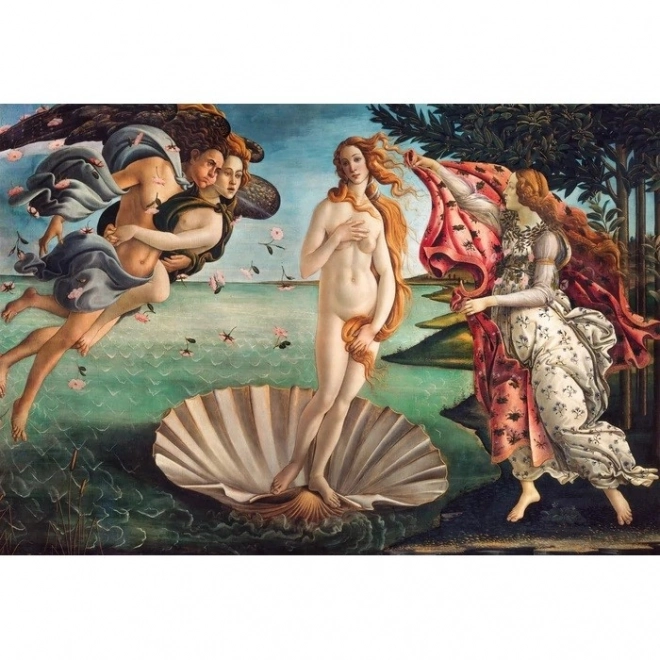 Puzzle 2000 dílků Botticelli Zrození Venuše