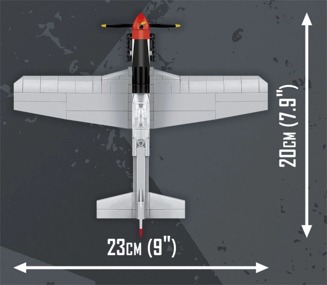 Kostky TOP GUN P-51D Mustang 150 kostek
